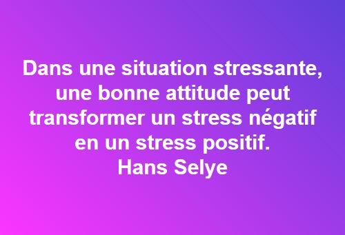 gérer le stress - hans selye